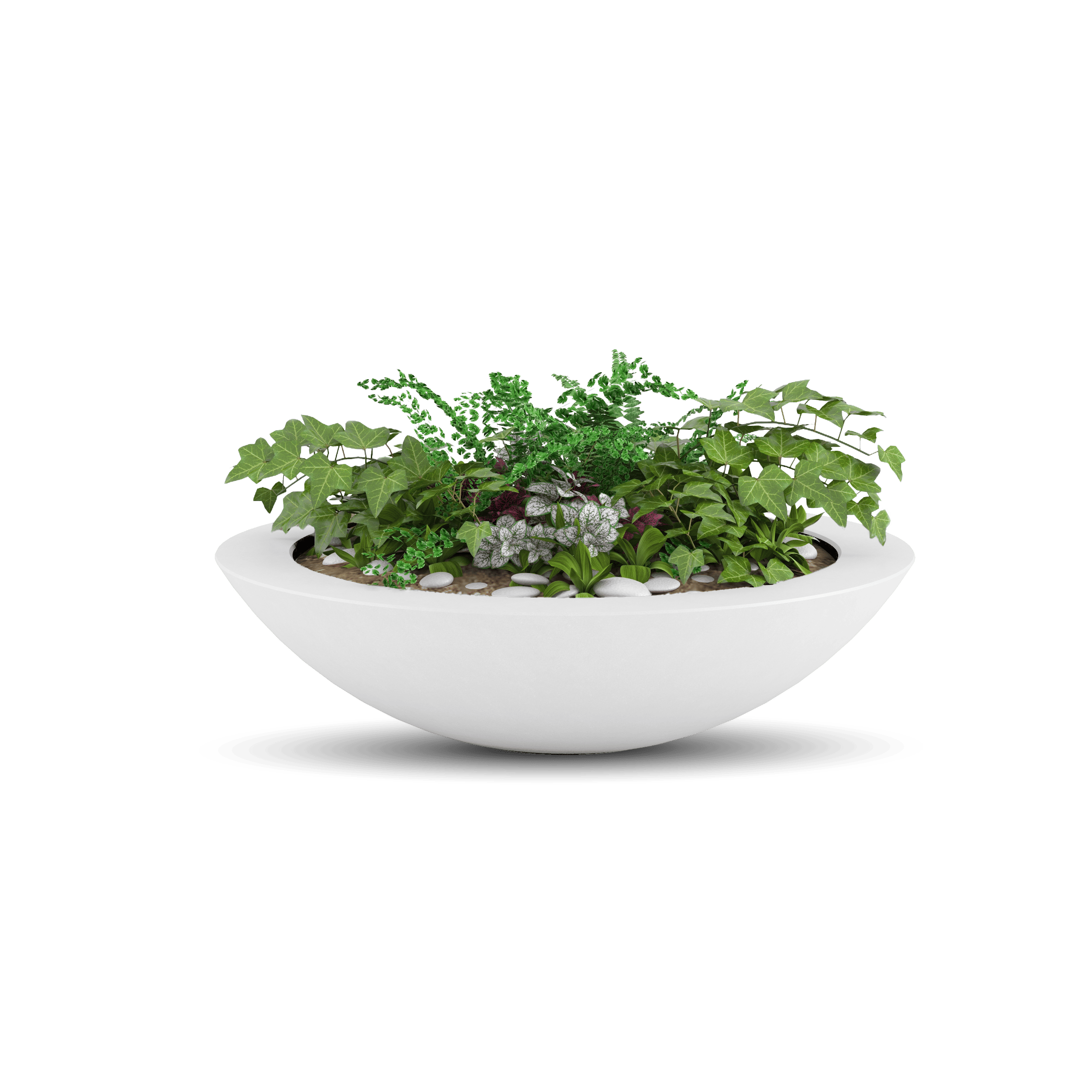 Oceanside Outdoor Shallow Planter