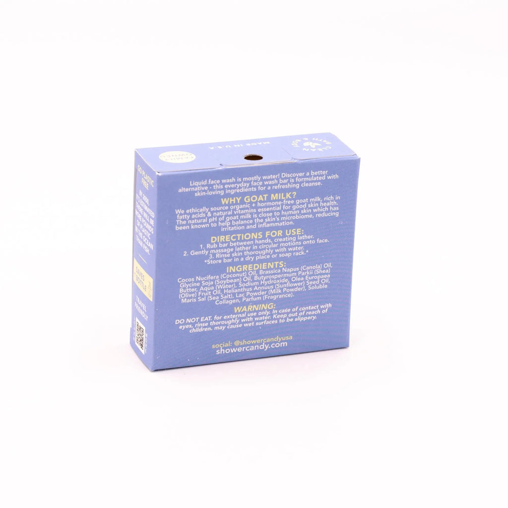 Milk + Collagen Face Wash Bar – Natural Goat Milk Soap