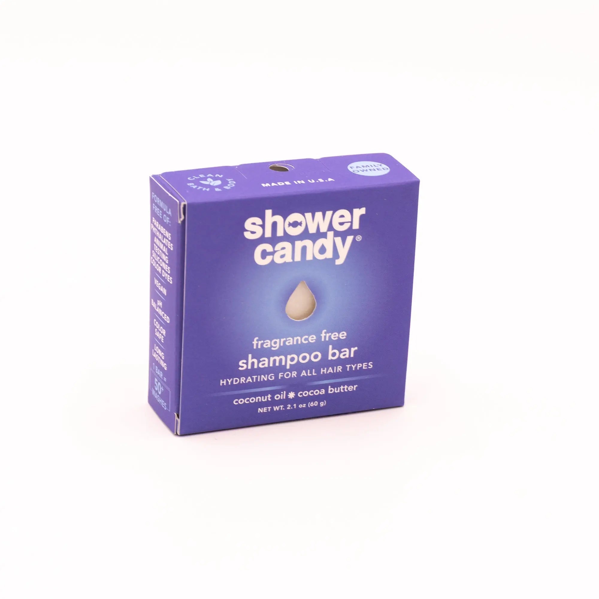 Fragrance Free Shampoo Bar – Hydrating for All Hair Types