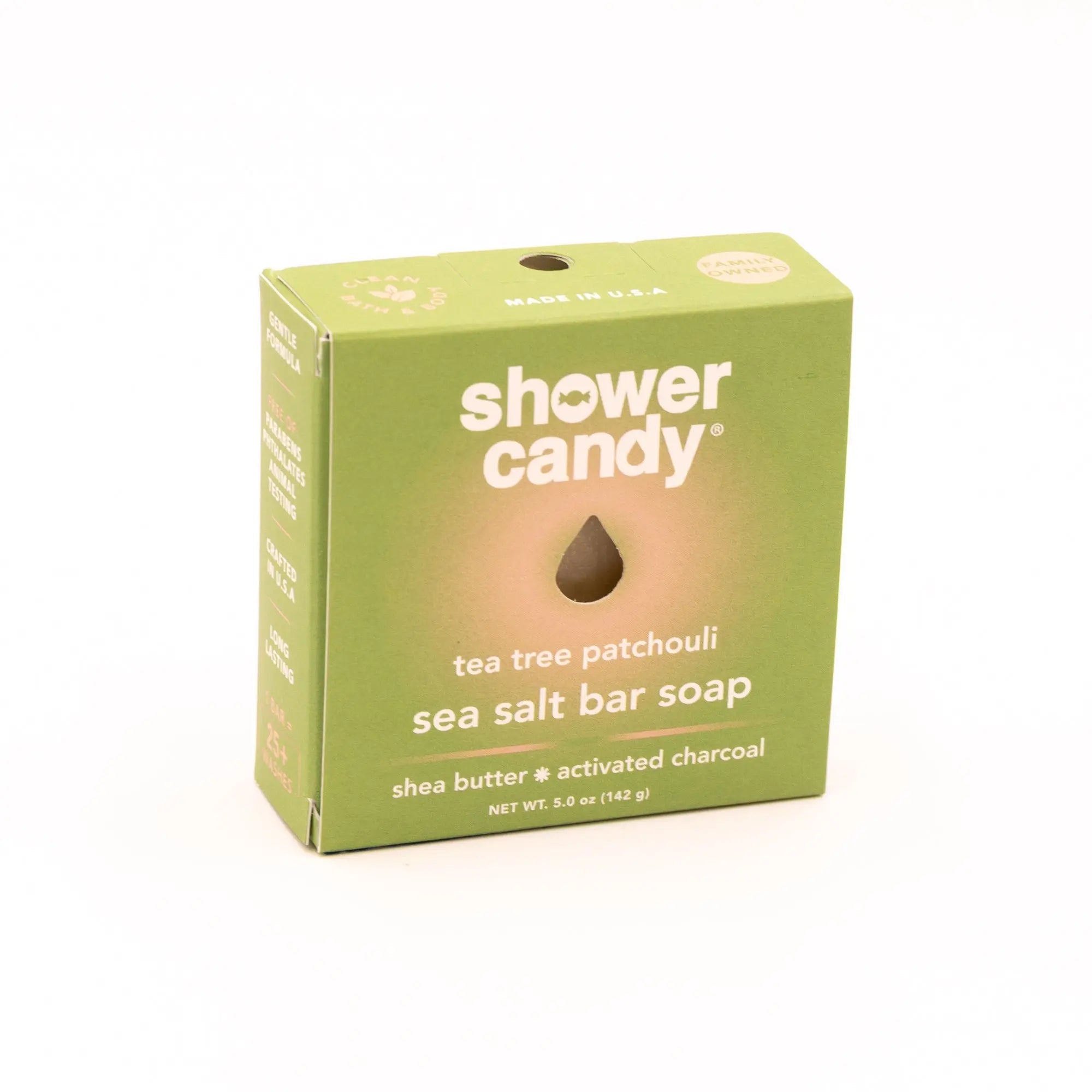 Tea Tree Patchouli Bar Soap – Purifying Olive Oil Cleanse