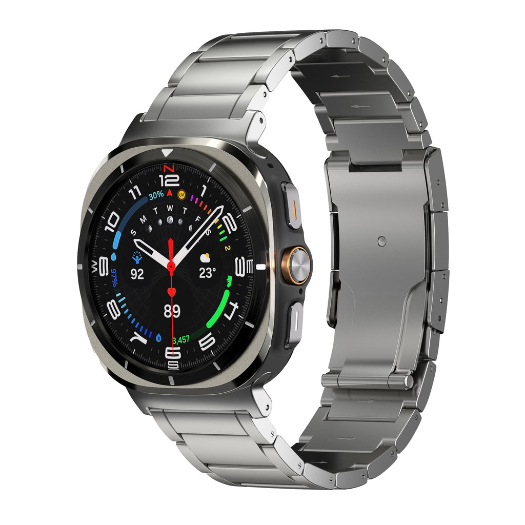 Robust Titanium Band T01 — Grade 2 Titanium | Samsung Galaxy Watch Ultra 47mm | Robust