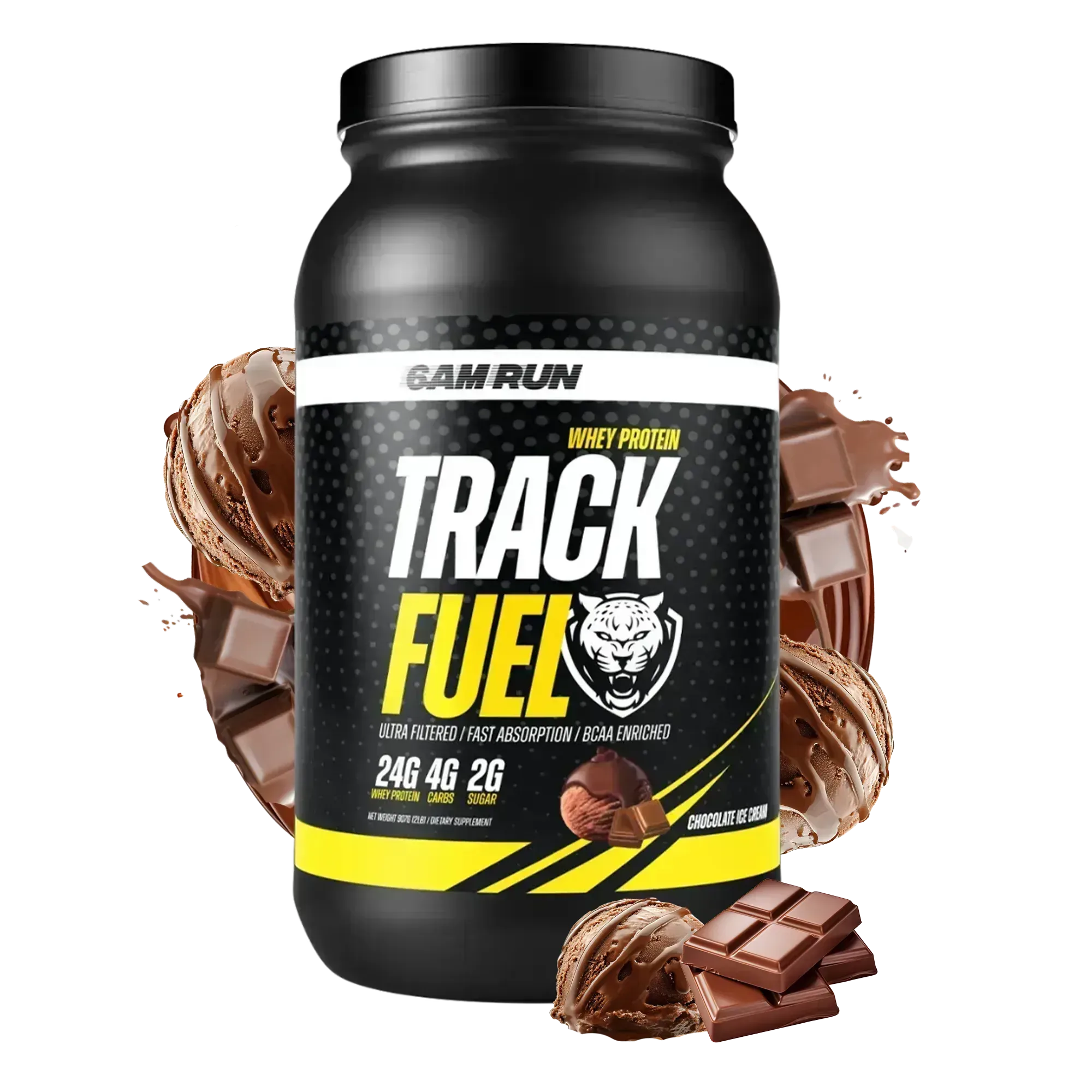 TRACK FUEL — High-Performance Protein Powder for Runners | 6AM Run