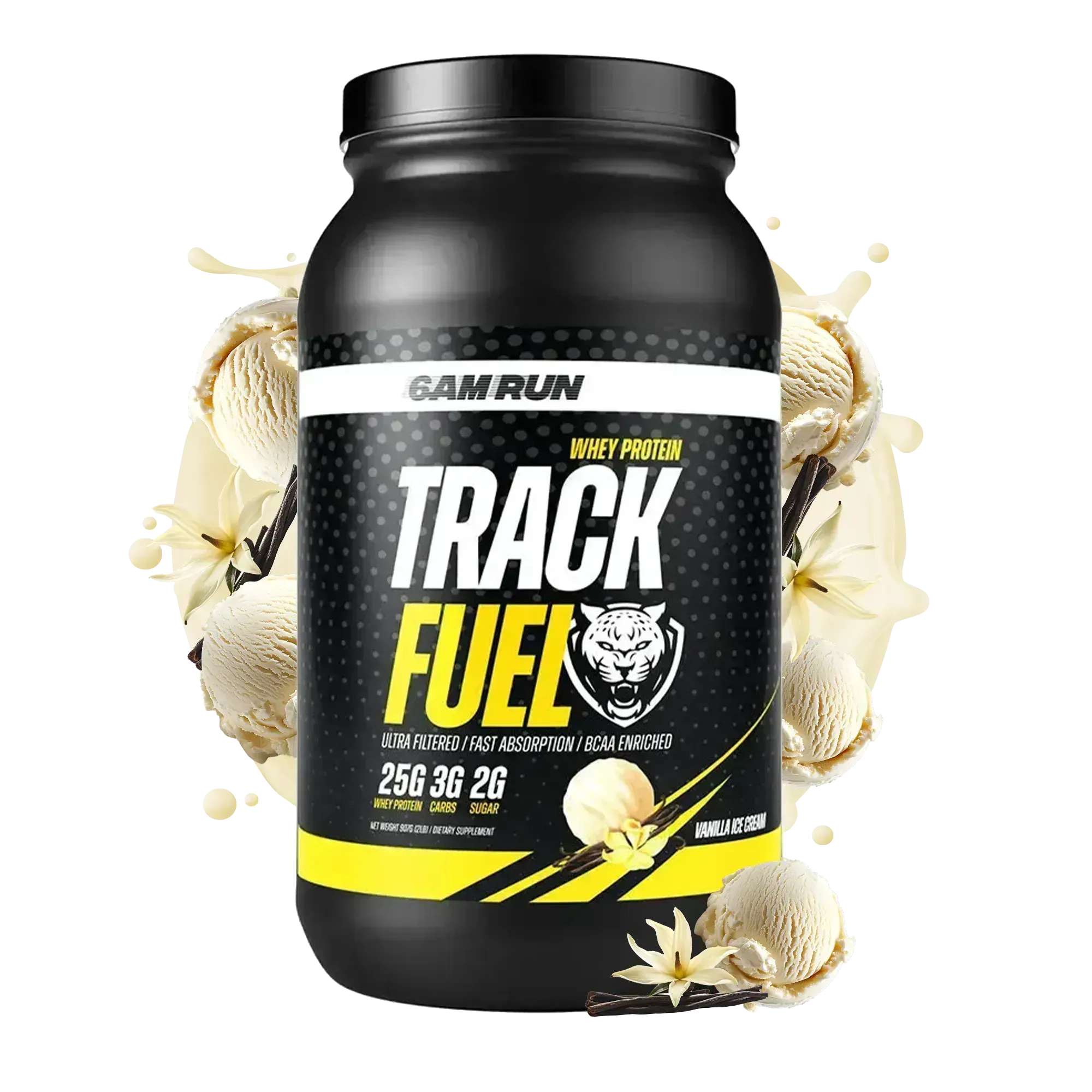 TRACK FUEL — High-Performance Protein Powder for Runners | 6AM Run