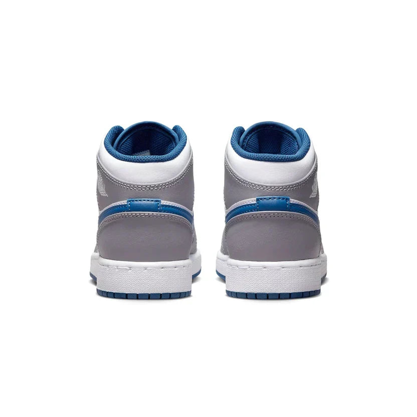 Air Jordan 1 Mid 'True Blue Cement'