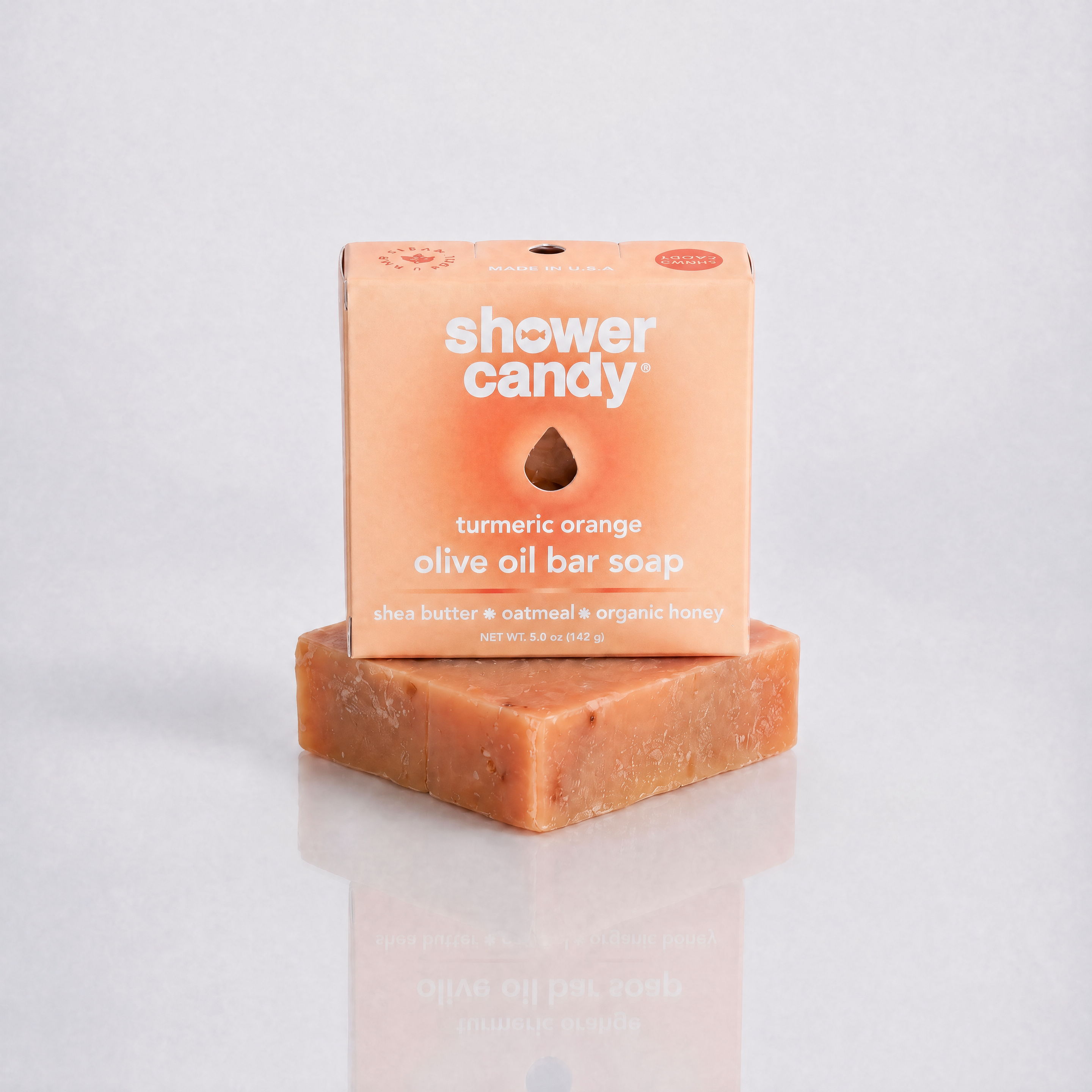 Turmeric Orange Bar Soap – Brightening Olive Oil Cleanse